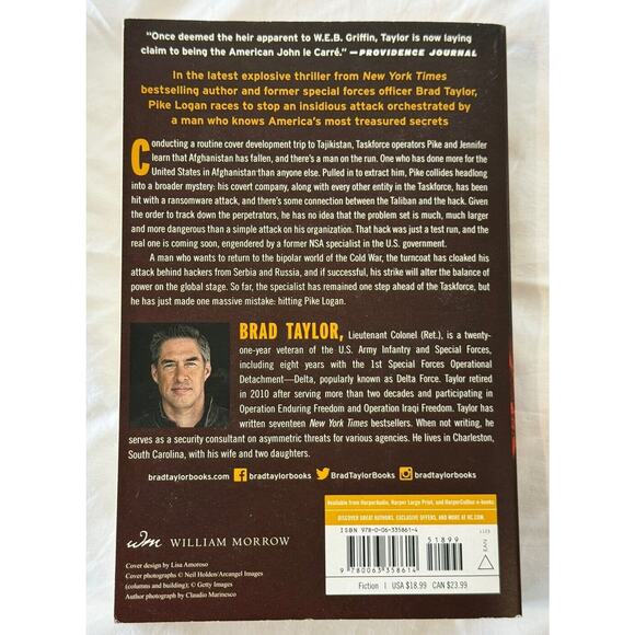 The Devil's Ransom : A Pike Logan Novel Paperback Brad Taylor - Picture 2 of 3